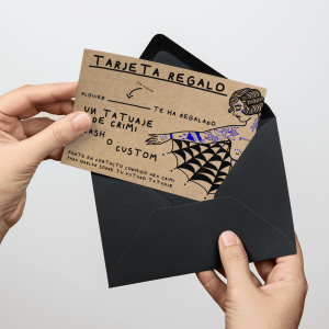 Tarjeta Regalo Tatuaje Crmnl